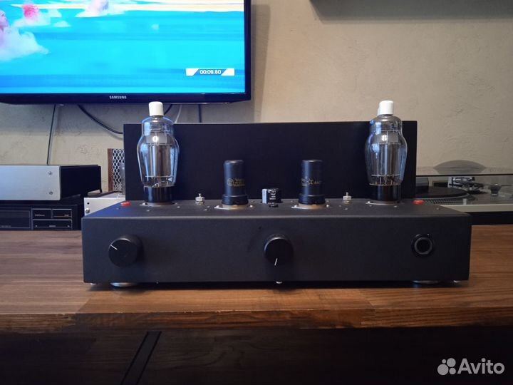 Ламповый однотактный усилитель на 6п20с