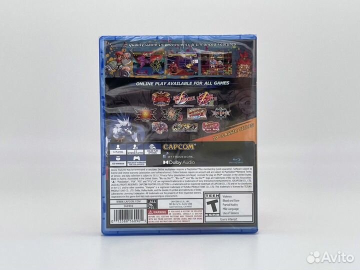 Capcom Fighting Collection Английская верси Новый