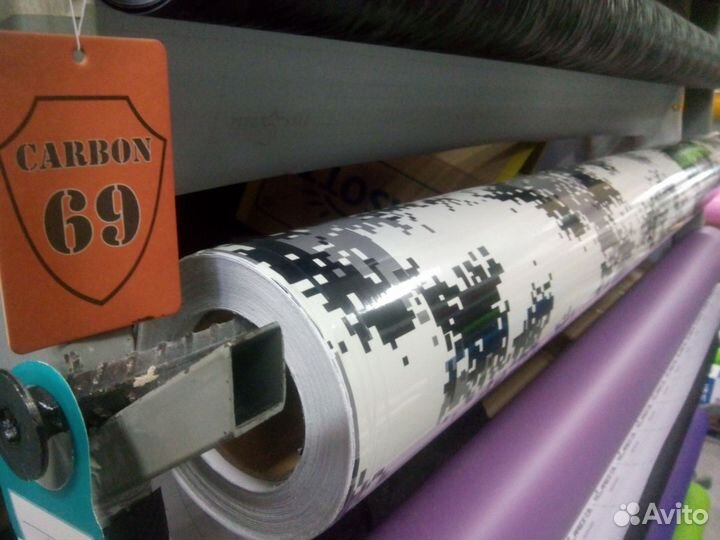 Автомобильные плёнки с рисунком под камуфляж