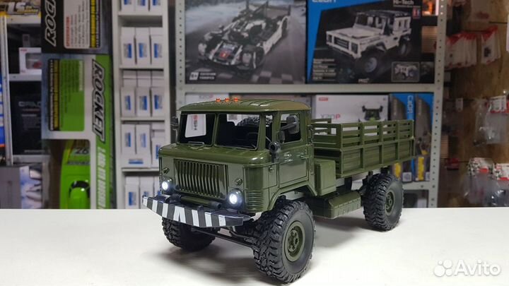 Радиоуправляемый советский грузовик газ-66 MN