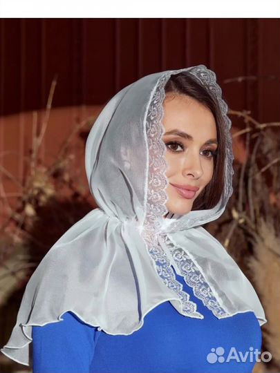 Церковный платок для крестин, венчания