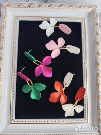 Стильные красивые серьги Nuance