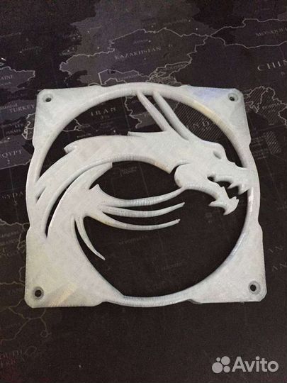 Кулер MSI накладка