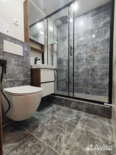 Ремонт ванной и туалета под ключ