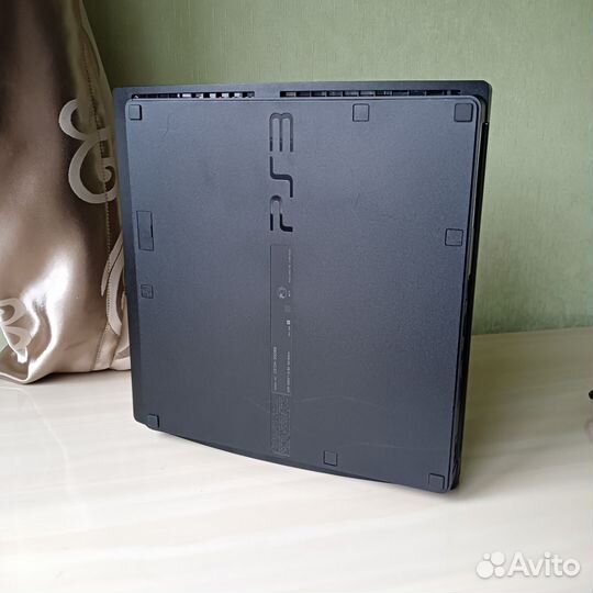Sony PS3 Slim 320gb (Тихая, Прошита)