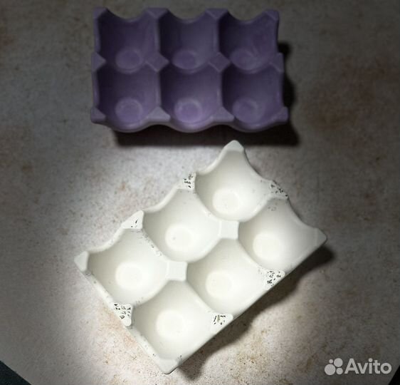 Подставка для яиц из гипса