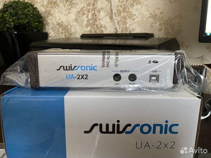 Внешняя звуковая карта Swissonic UA-2x2