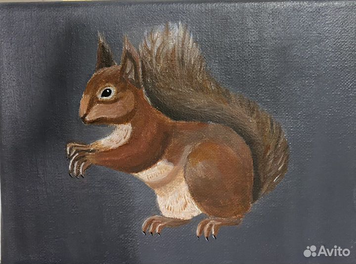 Картина «Белочка»
