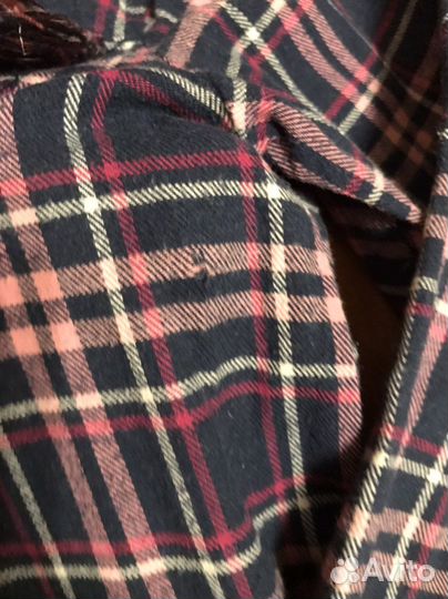 Рубашка для девочки р.134 в клетку
