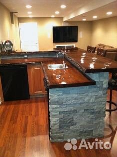 Столешница кухонная из массива