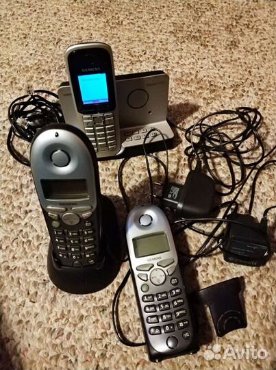 Телефоны dect Siemens - комплект для беспроводной