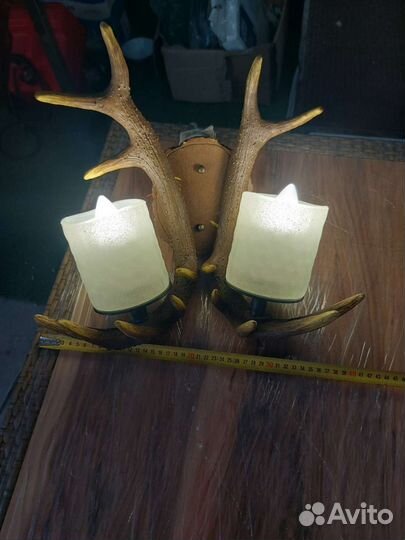 Светильник бра рога