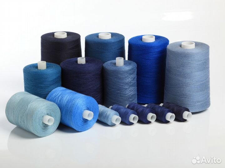 Швейные нитки полиэстер 40/2 и 50/2 и армированные
