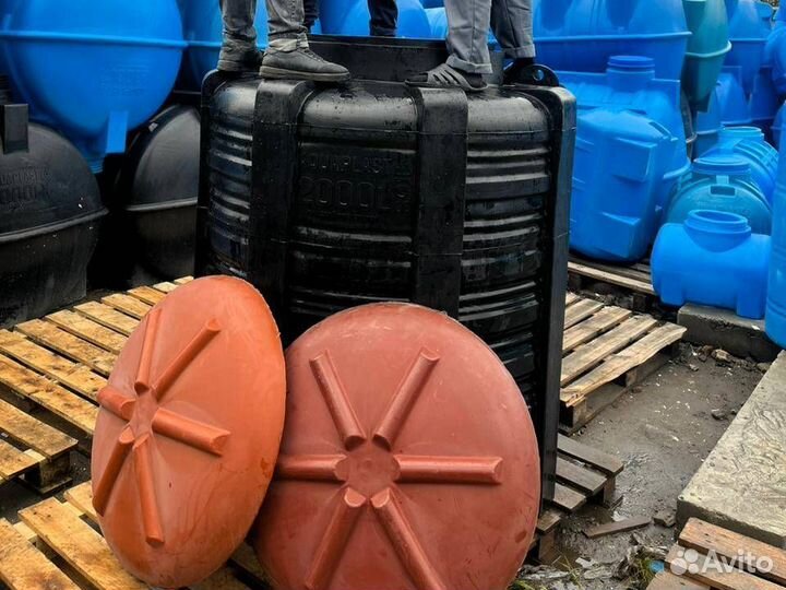 Емкость пластиковая 3 м3 для канализации