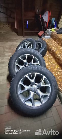 Диски литые r16 с резиной на opel
