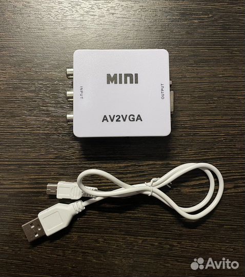 Переходник vga rca