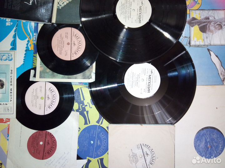 Коллекция грампластинок и др