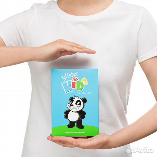 Детская зубная щетка glister amway