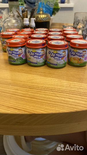 Овощное пюре агуша