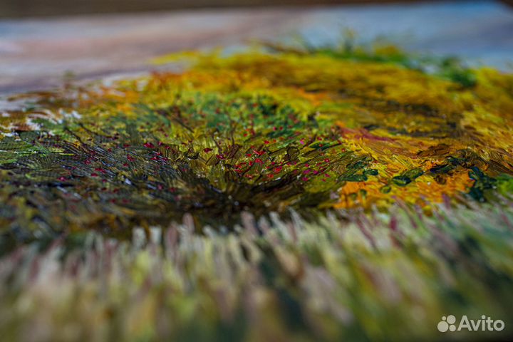 Картина маслом Осенняя роща