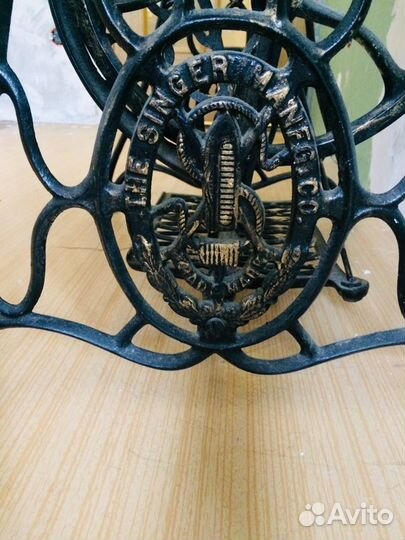 Швейная машинка зингер антикварная ножная