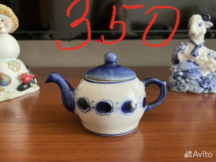 Фарфоровые статуэтки гжель