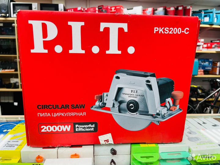Пила циркулярная PIT PKS200-C