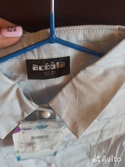 Рубашка новая для девочки р. 152