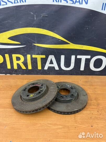 Диск тормозной передний Kia Cerato 4 G4NA