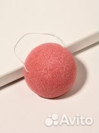Конжаковый спонж (конняку) для умывания и демакияж