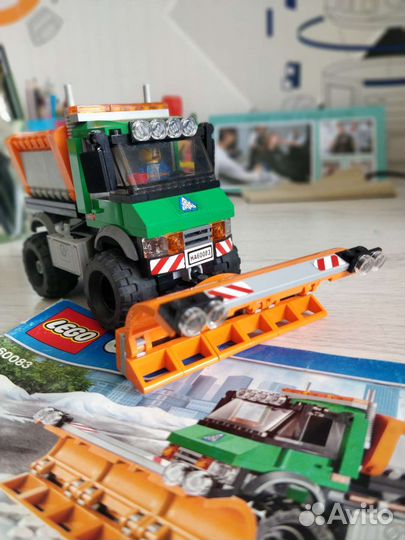 Lego City 60083 снегоуборочная машина