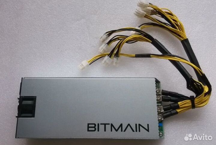 Блок питания серверный 1800w + кабель питания