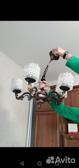 Люстра винтаж