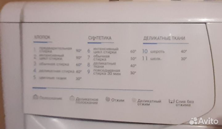 Стиральная машина indesit