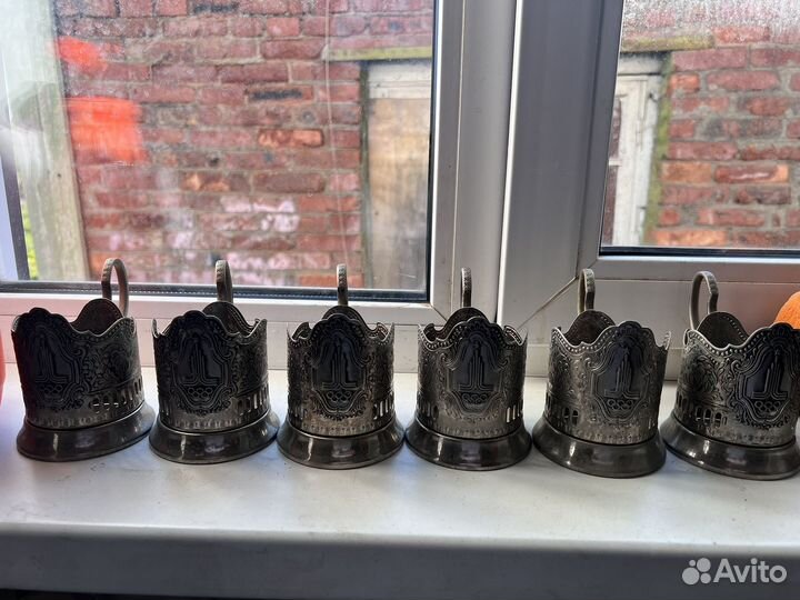 Подстаканники СССР олимпиада 80