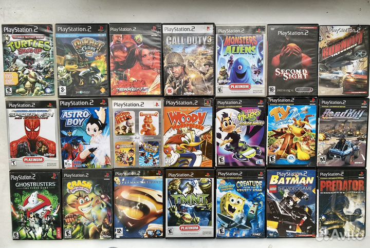 Игровые диски для PS2 (Чипован.)