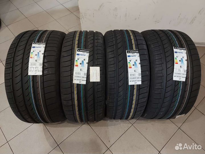 Dunlop SP Sport Maxx GT 275/40 R20 и 315/35 R20