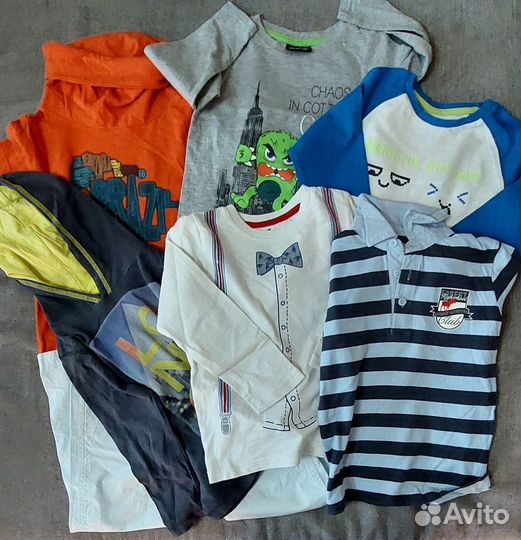 Футболка + брюки Carter's 98/104 4т, лонгсливы