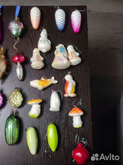 Елочные игрушки СССР