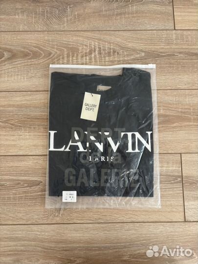 Футболка Lanvin x gallery dept черная