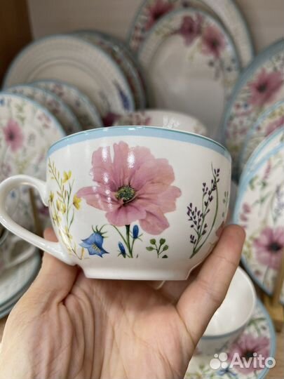 Столовый и чайный сервиз 40 пред