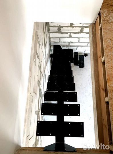 Лестницы на металлокаркасе