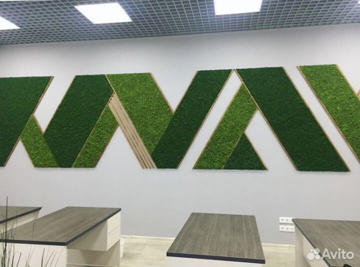 Картина из мха классический