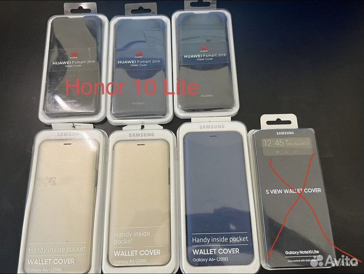 Новые оригинальные чехлы, книжки Samsung Huawei