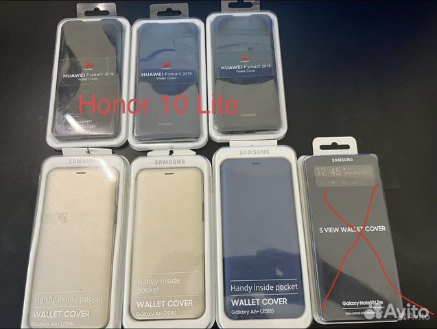 Новые оригинальные чехлы, книжки Samsung Huawei