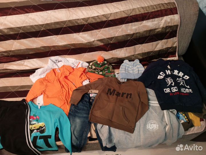 Вещи пакетом на мальчика 92 -98р