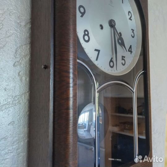 Антикварные настенные часы Junghans 1938 г