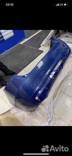 Бампера Веста Задние Крашенные все Цвета—Новые