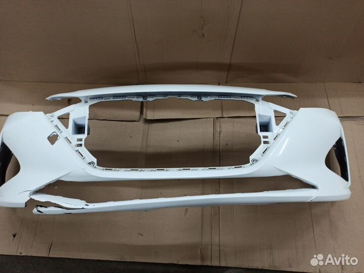 Передний бампер Хендай Солярис 2 рестайлинг