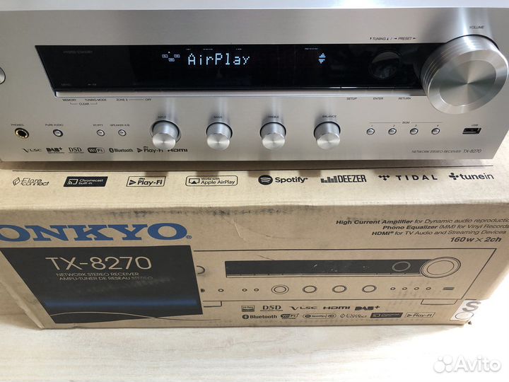 Onkyo TX-8270 сетевой ресивер 2х160 Ватт